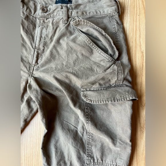 ASOS Low Rise Utility Cargo Pants in Mushroom - Picture 11 of 15